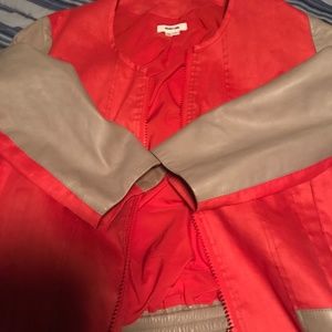 Helmut Lang genuine Leather jacket size L great condition